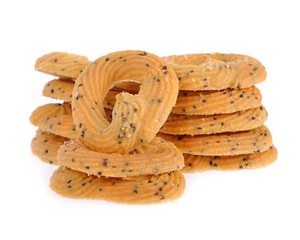 cookies isolated on white background.