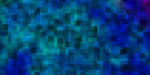 Light Pink, Blue vector texture in rectangular style.