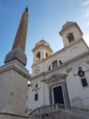 Roma Trinità dei Monti Piazza di Spagna