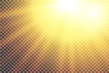 Glow isolated white transparent light effect set, lens flare, explosion, glitter, line, sun flash, spark and stars.