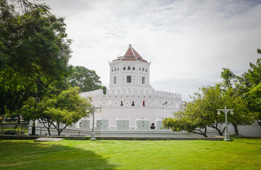 Phra Sumen Fort,Phra Athit road,Public place ,Bangkok,Thailand