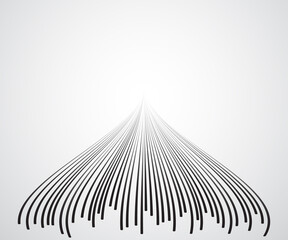 Comic speed lines background Rectangle fight stamp for card Manga or anime, graphic texture, superhero action, explosion background. Black and white vector illustration