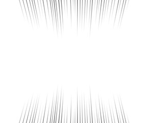 Comic speed lines background Rectangle fight stamp for card Manga or anime, graphic texture, superhero action, explosion background. Black and white vector illustration