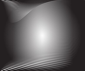 abstract black guardian wave stripe optical design opart, vector curved twisted slanting, background waved lines texture