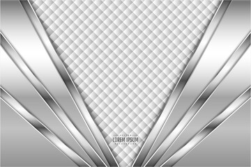    Abstract background.Luxury with white and grey vector illustration.