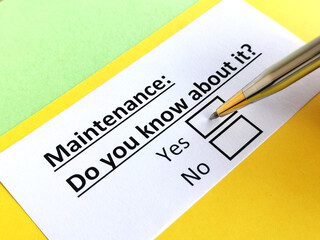 Obraz premium Questionnaire about family law