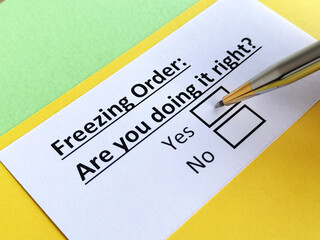 Obraz premium Questionnaire about family law