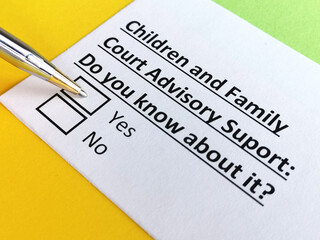 Questionnaire about family law