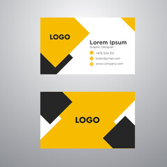 Business card template design