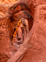 Corkscrew Arches in Peekaboo Slot Canyon