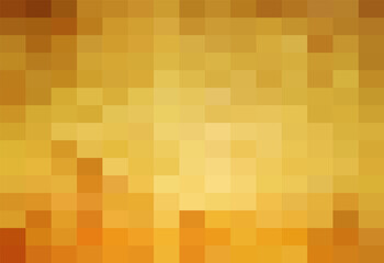 Abstract Orange Grid Mosaic Background, Modern abstract illustration with triangles. Creative Design Polygonal Template mosaic with squares.