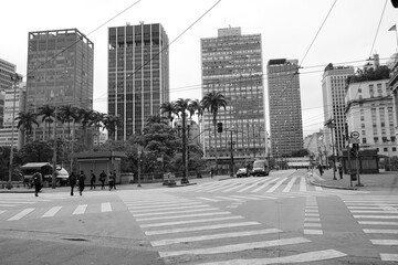 Sao Paulo city street