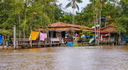 floating village in thailand