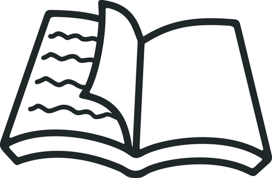 illustration of a book