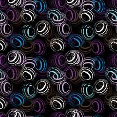 Obraz na płótnie Canvas color abstract ethnic seamless pattern in graffiti style with elements of urban modern style bright quality illustration for your design