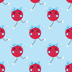 color abstract ethnic seamless pattern in graffiti style with elements of urban modern style bright quality illustration for your design