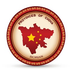 sichuan map