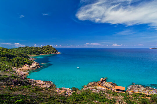 Beautiful nature view from top of Small Perhentian Island