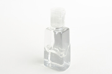Pocket-Size Transparent Hand Sanitizer Dispenser Plastic Bottle