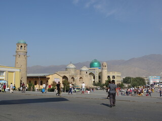 Panchshanbe Bazaar in the city of Khujand. Tajikistan.