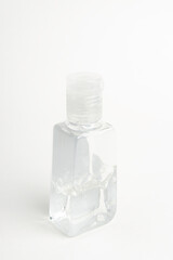 Pocket-Size Transparent Hand Sanitizer Dispenser Plastic Bottle