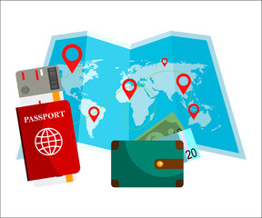 Worldwide tourism and traveler attributes set