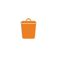 trash can icon vector design template