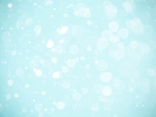 Obraz premium blue background with soft bokeh lights.
