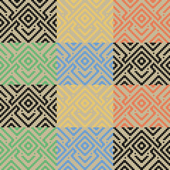 Seamless Pattern, Designs, size 12'' x 12'' at 300 resolution, can be used in Textiles, Tiles, Wallpapers, Backgrounds etc