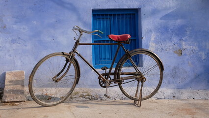 Naklejka na ściany i meble Indien 80 Tage mit dem Motorrad