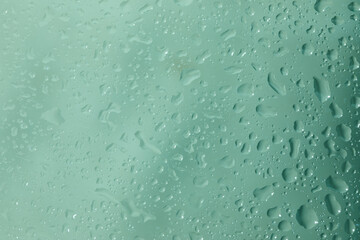 water drops on window