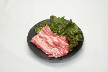 豚肉　黒豚　バラスライス