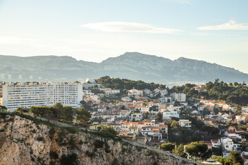 France, Marseille, view over Marseille