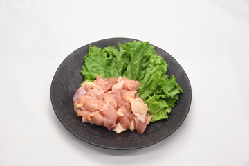 赤鶏　鶏肉　肉　生肉　ぶつ切り