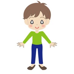 笑顔の男性