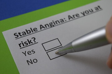 Questionnaire about health problem