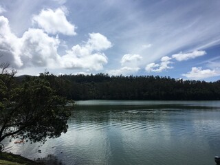 lake view on a winter day