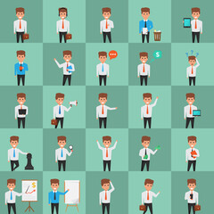 Creatively Designed Office Character Illustrations 