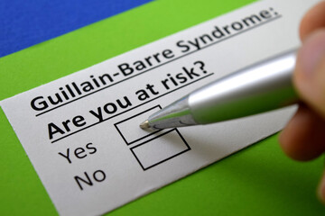 Obraz premium Questionnaire about health problem