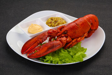 Luxury Lobster with sauce
