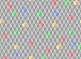 Seamless gray background with geometric pattern.