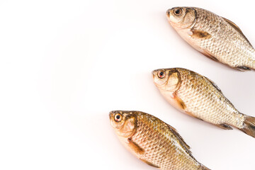 Fresh ingredients crucian carp