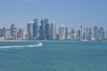 Fototapeta premium qatar city.