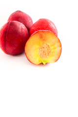 Fresh fruit peaches