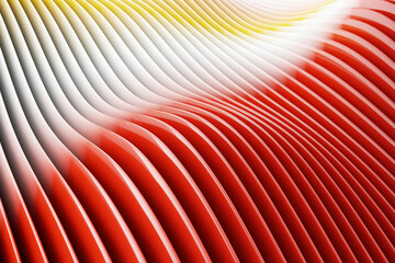 Abstract wave background. 3d rendering - illustration.