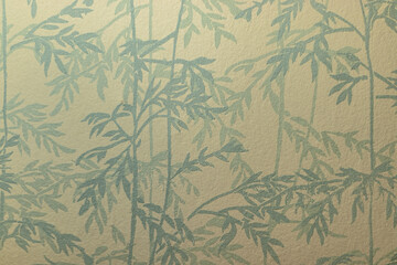 Rough background with floral patterns as a retro board