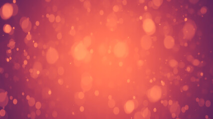 Blurred bokeh background with copy space. Abstract luxury glitter effect boke. Sparkling magical dust particles. Magic concept, defocused .