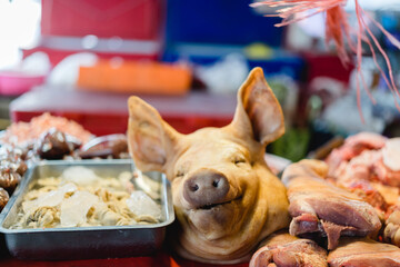 Schweinekopf am Markt © Nena