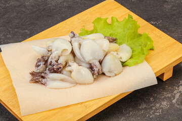 Raw seafood - cuttlefish for cooking