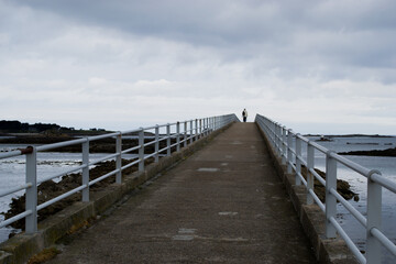 Fototapeta premium Pont à Roscoff